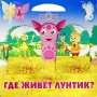 Где живет Лунтик? Книжка-картонка с кармашками Издательство: Эгмонт Россия Лтд , 2009 г Картон, 6 стр ISBN 978-5-9539-2945-5 Тираж: 5000 экз Цветные иллюстрации инфо 6305a.